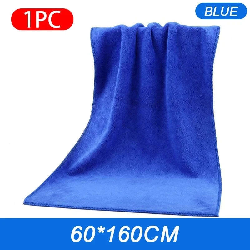 Microfiber Car Wash Towel 160×60 cm Double‑Sided Drying Cloth-Upgrade type
