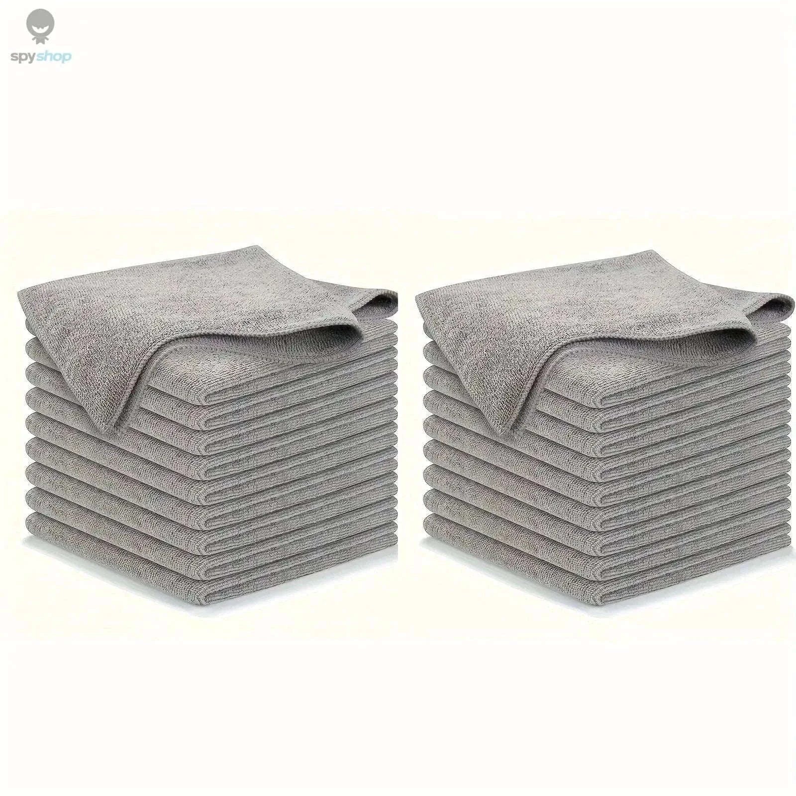 Microfiber Kitchen Towel Set for Fast, Easy Cleaning-10pcs 17X25 random