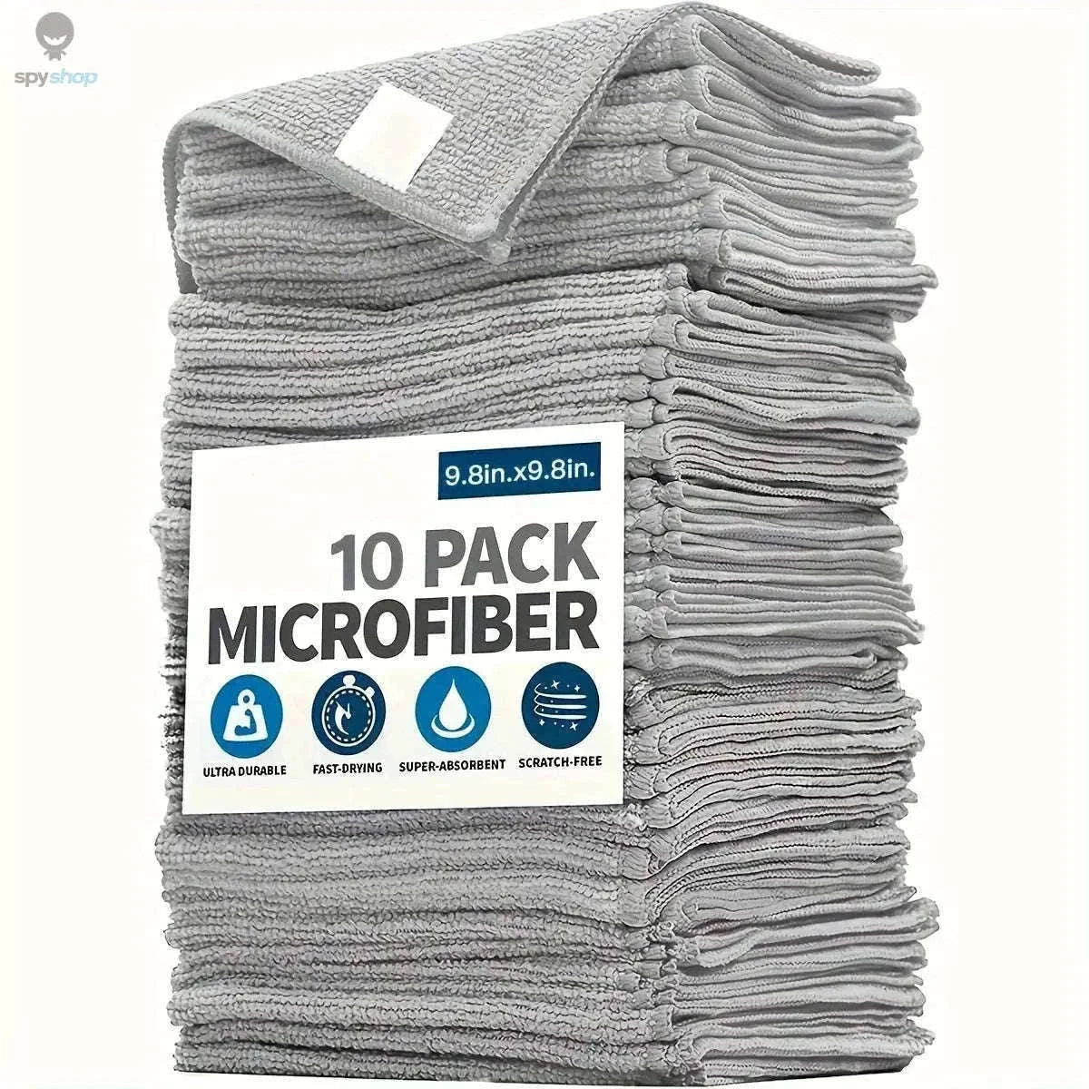 Microfiber Kitchen Towel Set for Fast, Easy Cleaning-10pcs 17X25 random