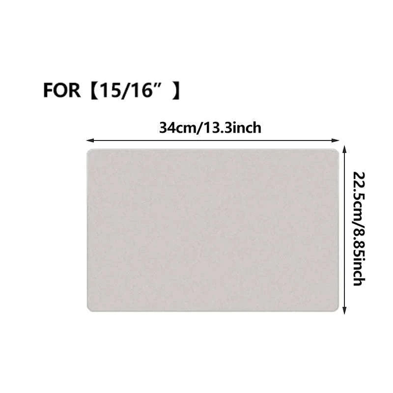 Microfiber Laptop Keyboard Cover and Cleaning Cloth for MacBook-13-14inches