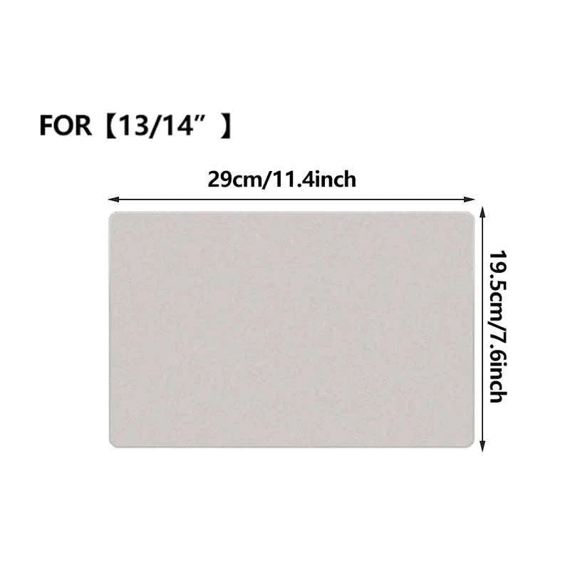 Microfiber Laptop Keyboard Cover and Cleaning Cloth for MacBook-13-14inches