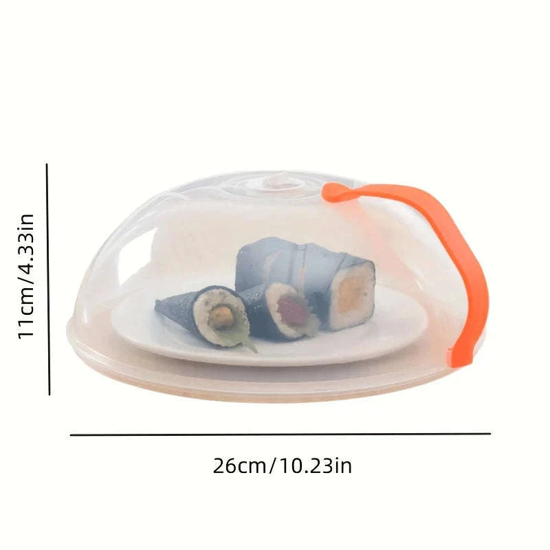 Microwave Food Cover with Steam Vents and Easy-Grip Handle-United States