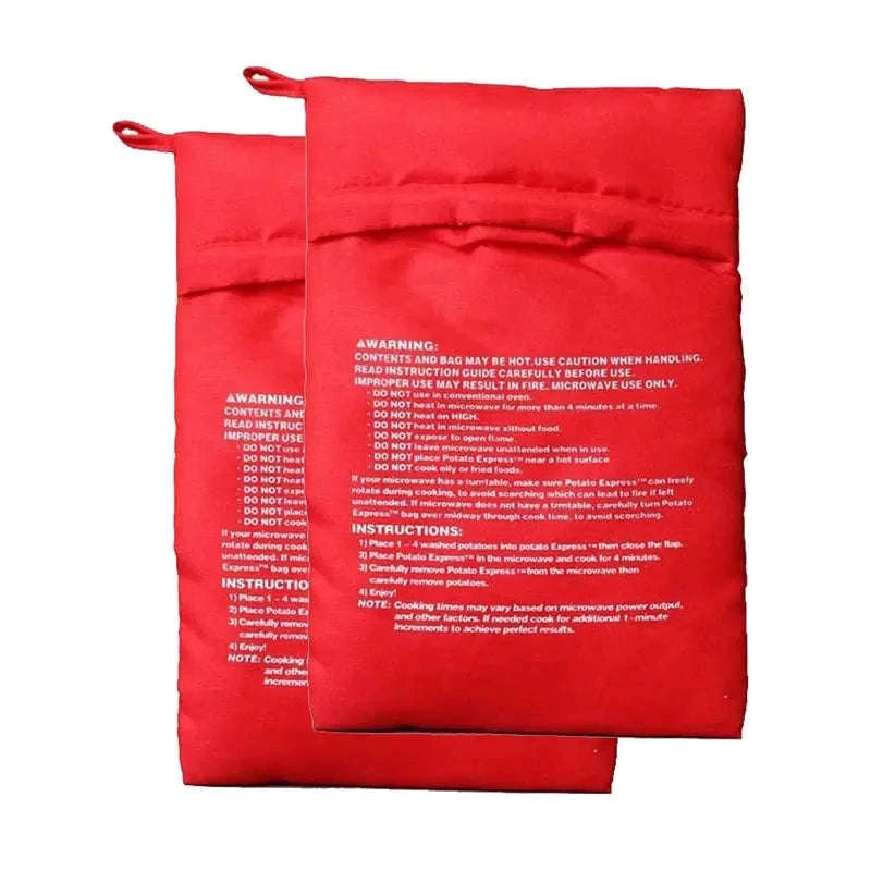 Microwave Potato Bag – Fast, Fluffy Potatoes and Time‑Saving Cooking-2Pcs