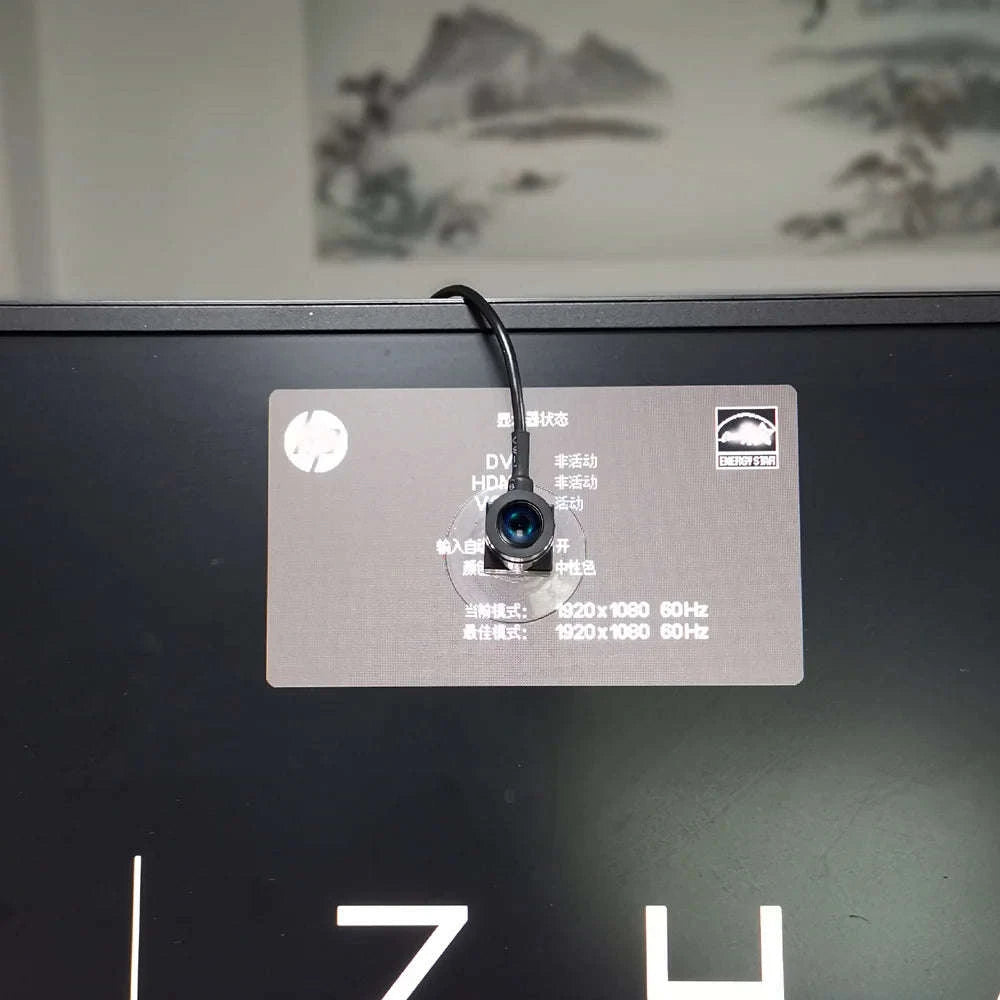 Middle Screen Adjustable Webcam 4K Auto‑Focus Mini USB Camera-8MP Metal pipe