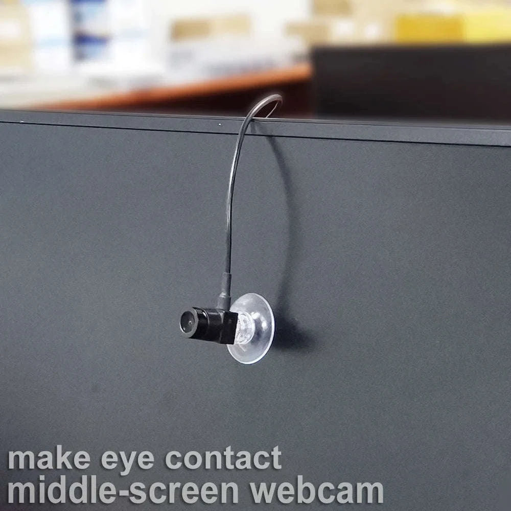 Middle Screen Adjustable Webcam 4K Auto‑Focus Mini USB Camera-8MP Metal pipe