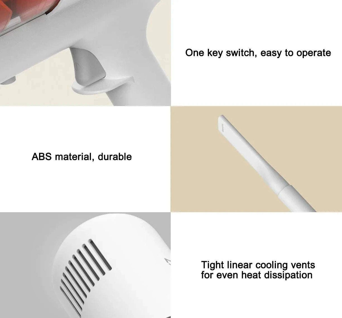 Mijia 16kPa Wired Handheld Vacuum Cleaner with Cyclone Filtration-Add AU adapter