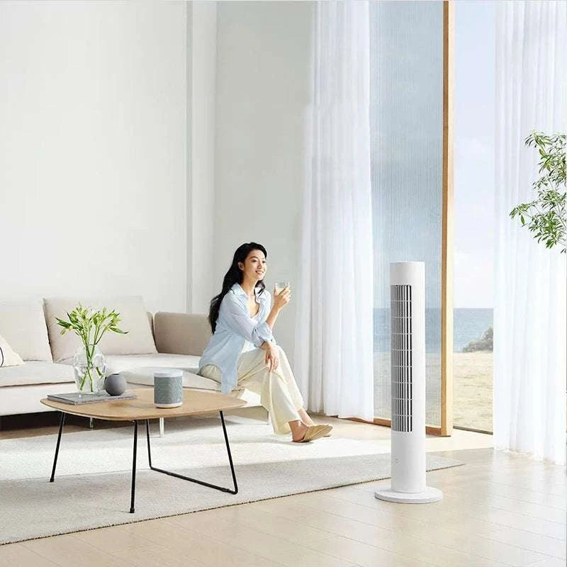 MIJIA Smart Tower Fan 2 with 150° Oscillation & App Control-Tower Fan 2nd / US