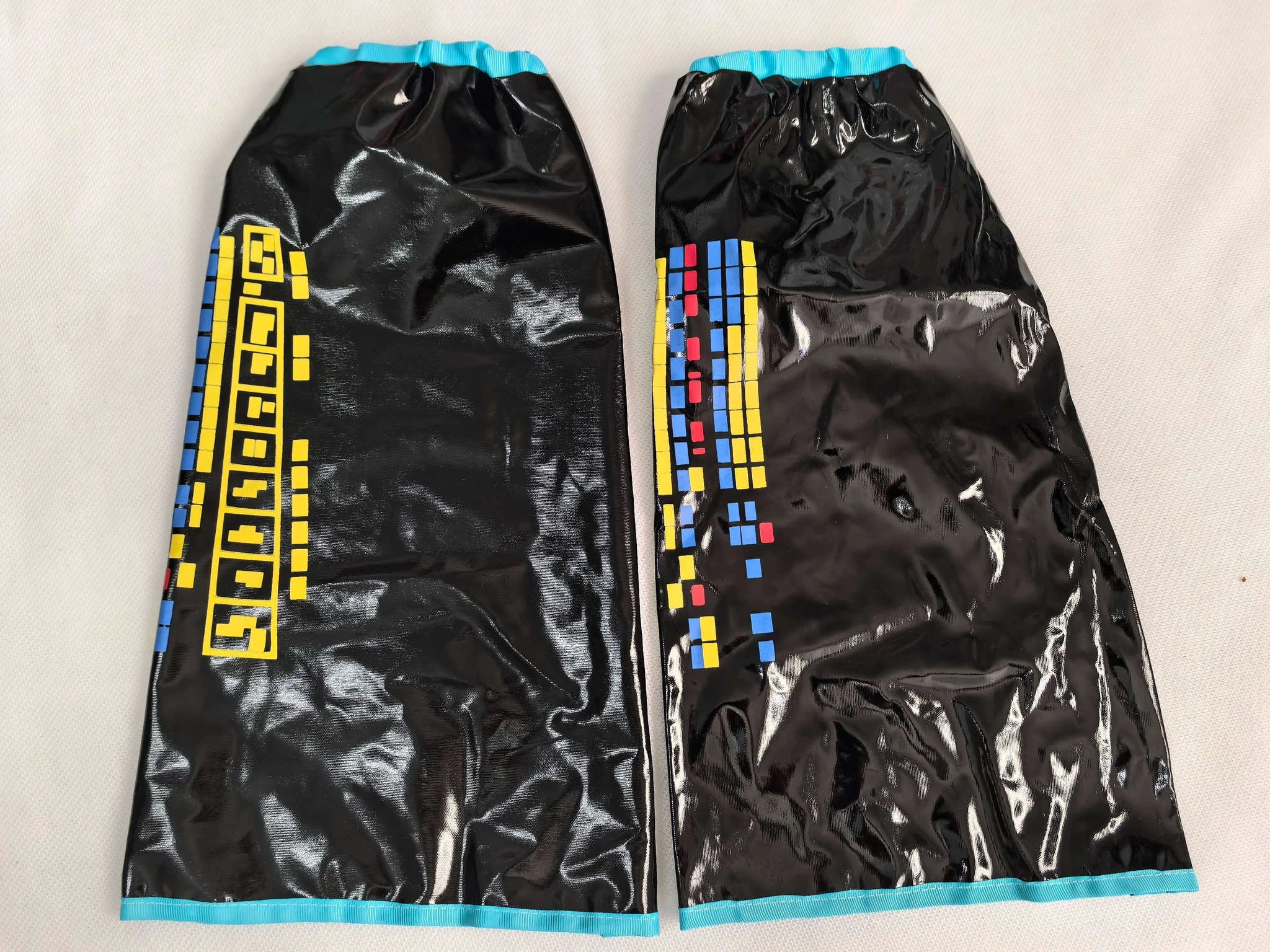 Miku Cosplay Full Set Silver Leather Fabric Costume-Wig Only / M