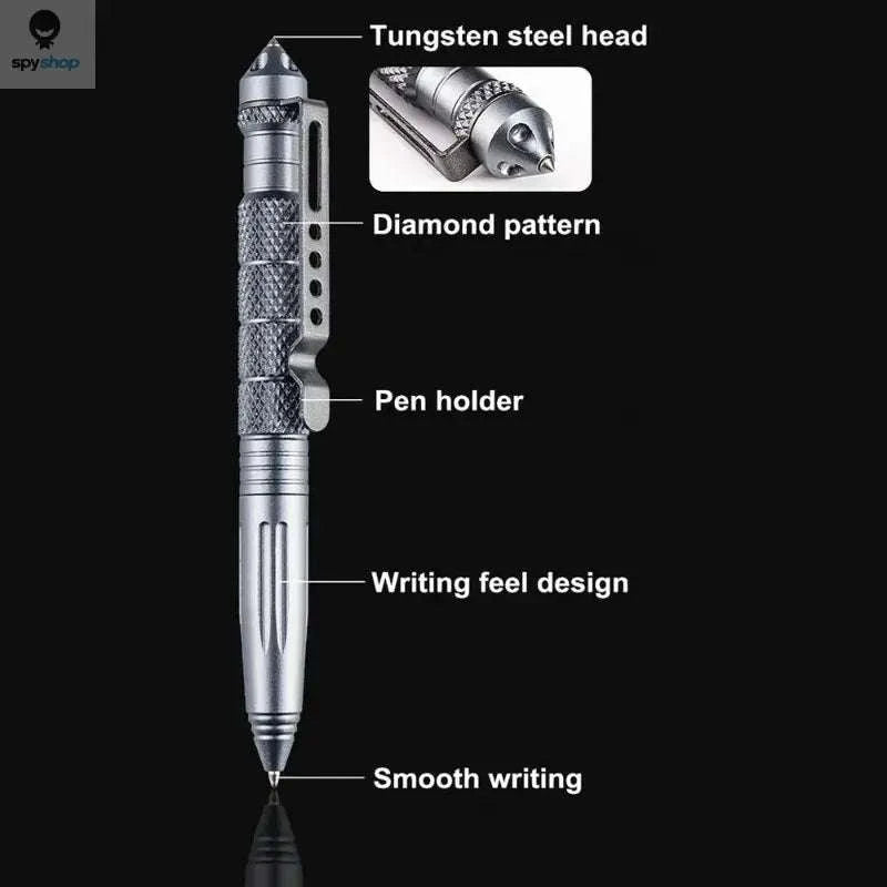 Military Tactical Pen – Multifunction Survival Tool for Writing and Emergencies-Gold