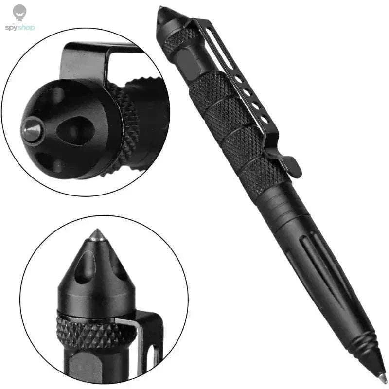 Military Tactical Pen with Glass Breaker for Everyday Carry-Gold