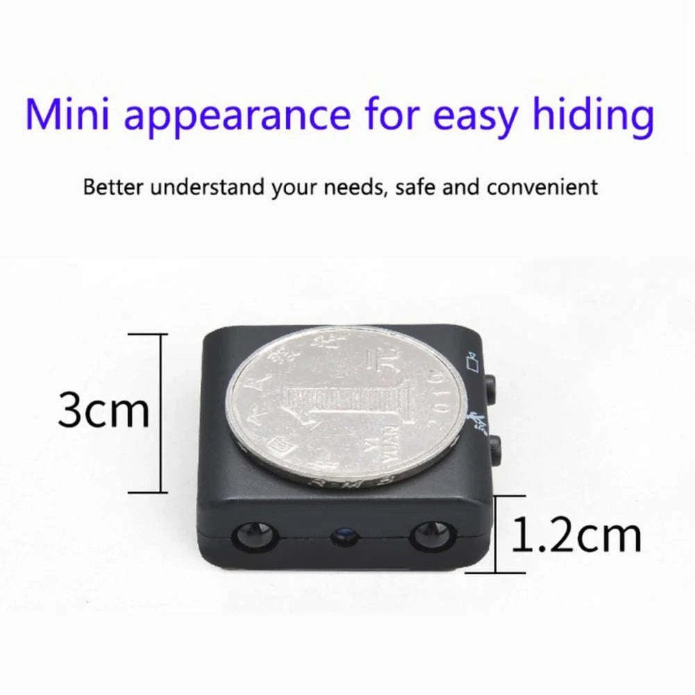Mini 1080P HD Camera with Night Vision & Motion Detection-United States