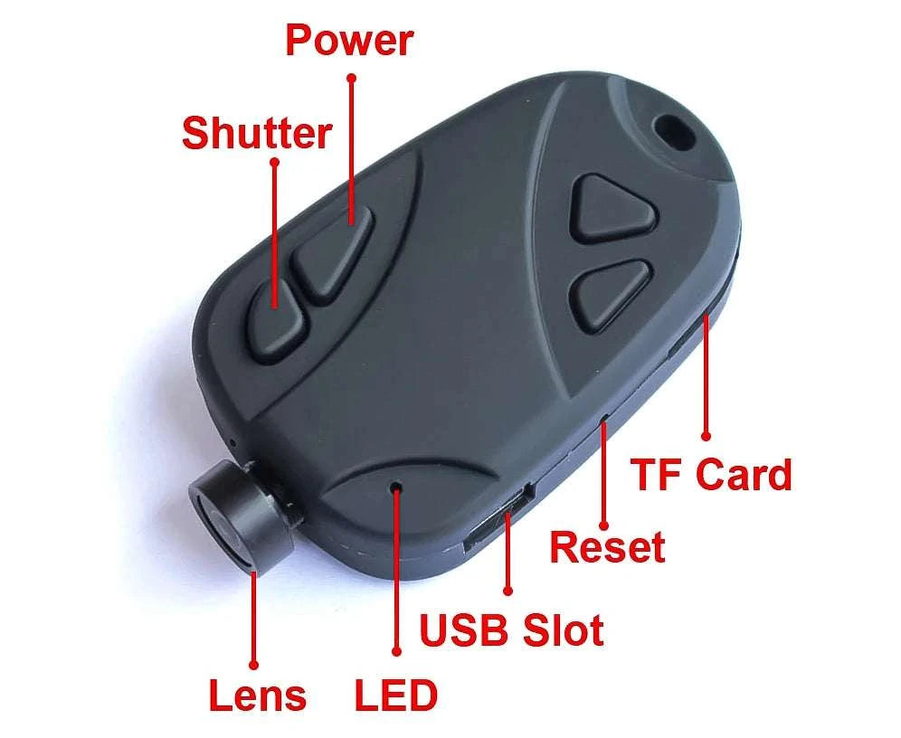 Mini 1080P HD DVR Camera 808 #32S Lens D with Motion Detection-32S Lens D