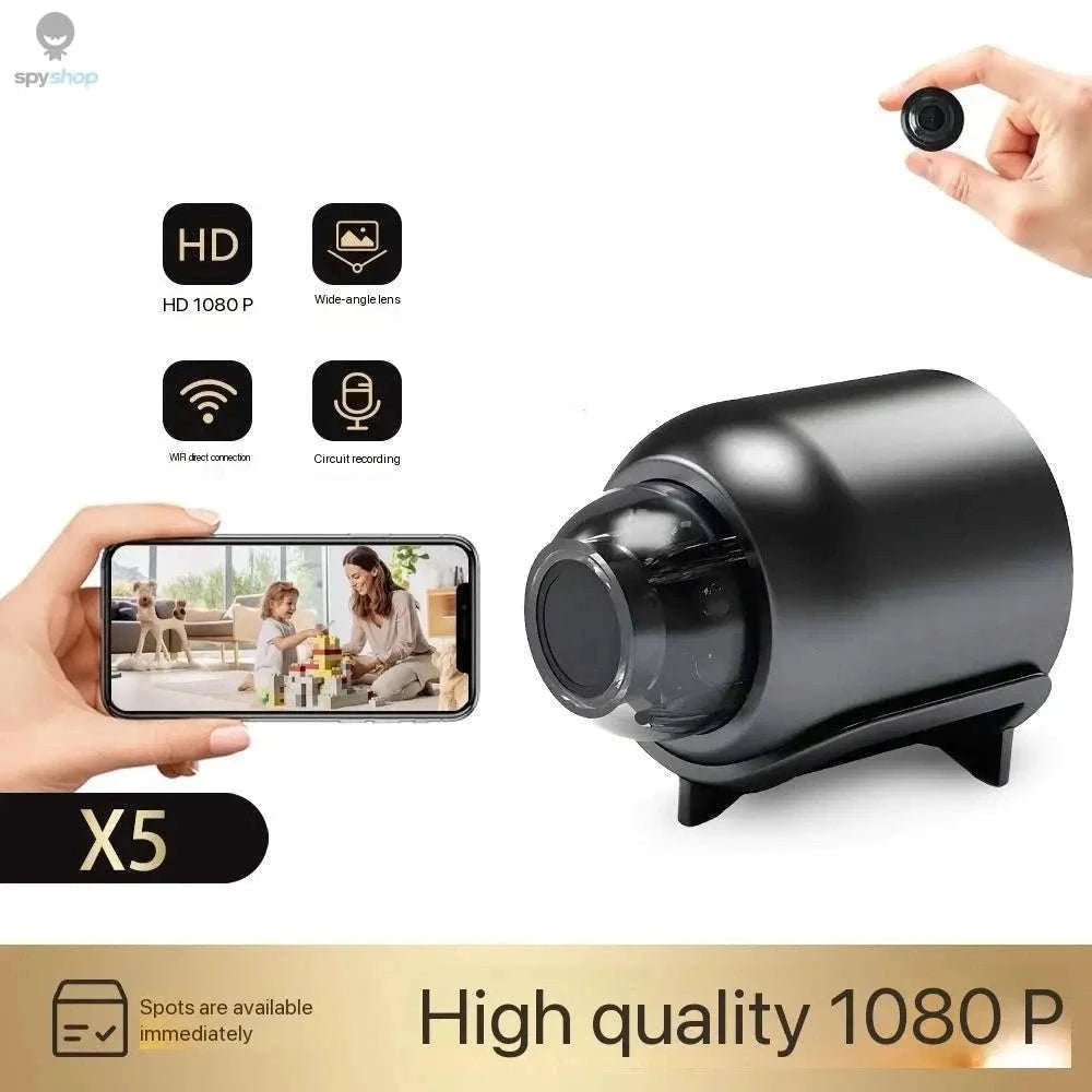 Mini 1080P Security Camera with Night Vision and WiFi-X5 Only camera