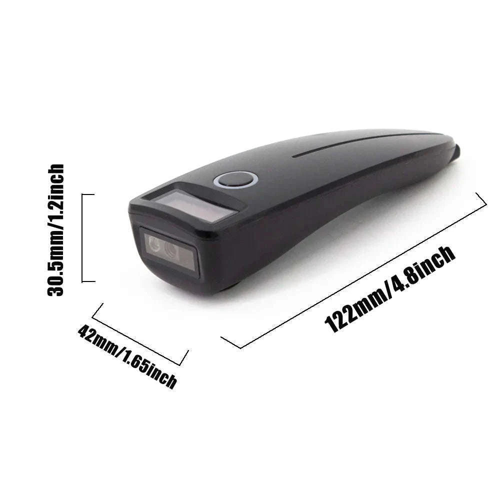 Mini 2D Wireless Barcode Scanner for QR, Data Matrix-TD-W7