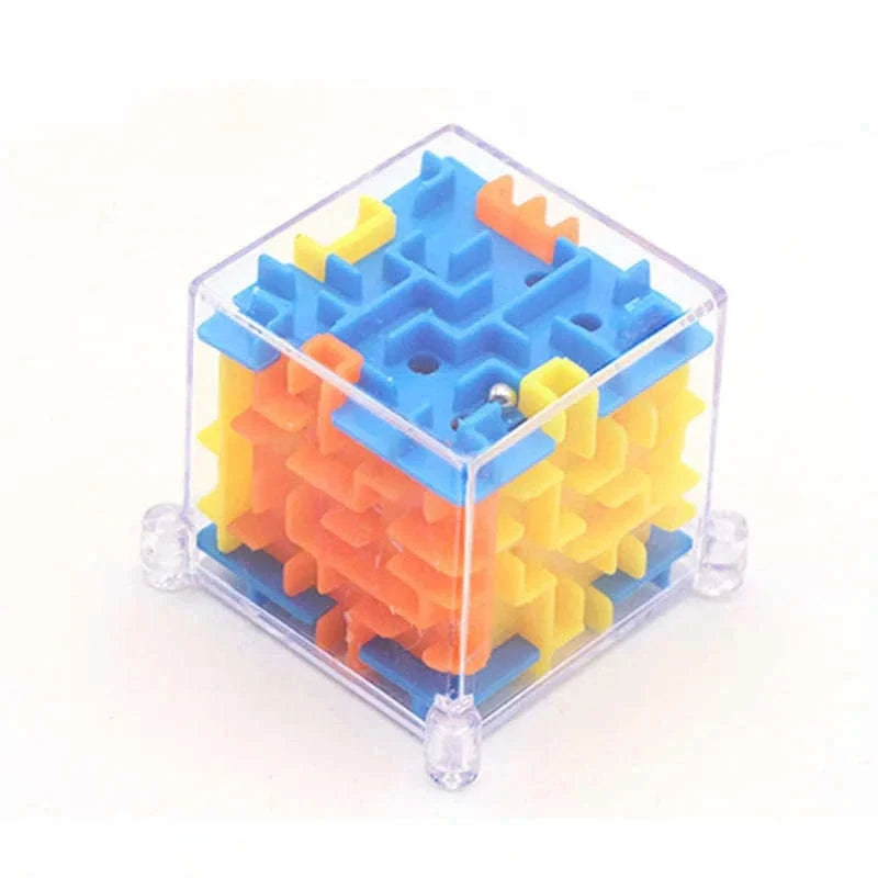 Mini 3D Maze Magic Cube Puzzle for Focused Screen-Free Play-1Pcs