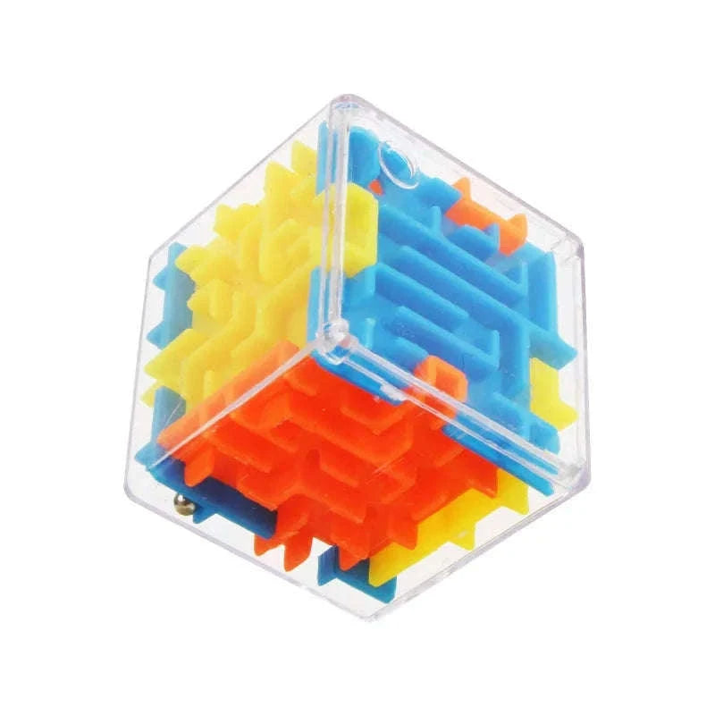 Mini 3D Maze Magic Cube Puzzle for Focused Screen-Free Play-1Pcs