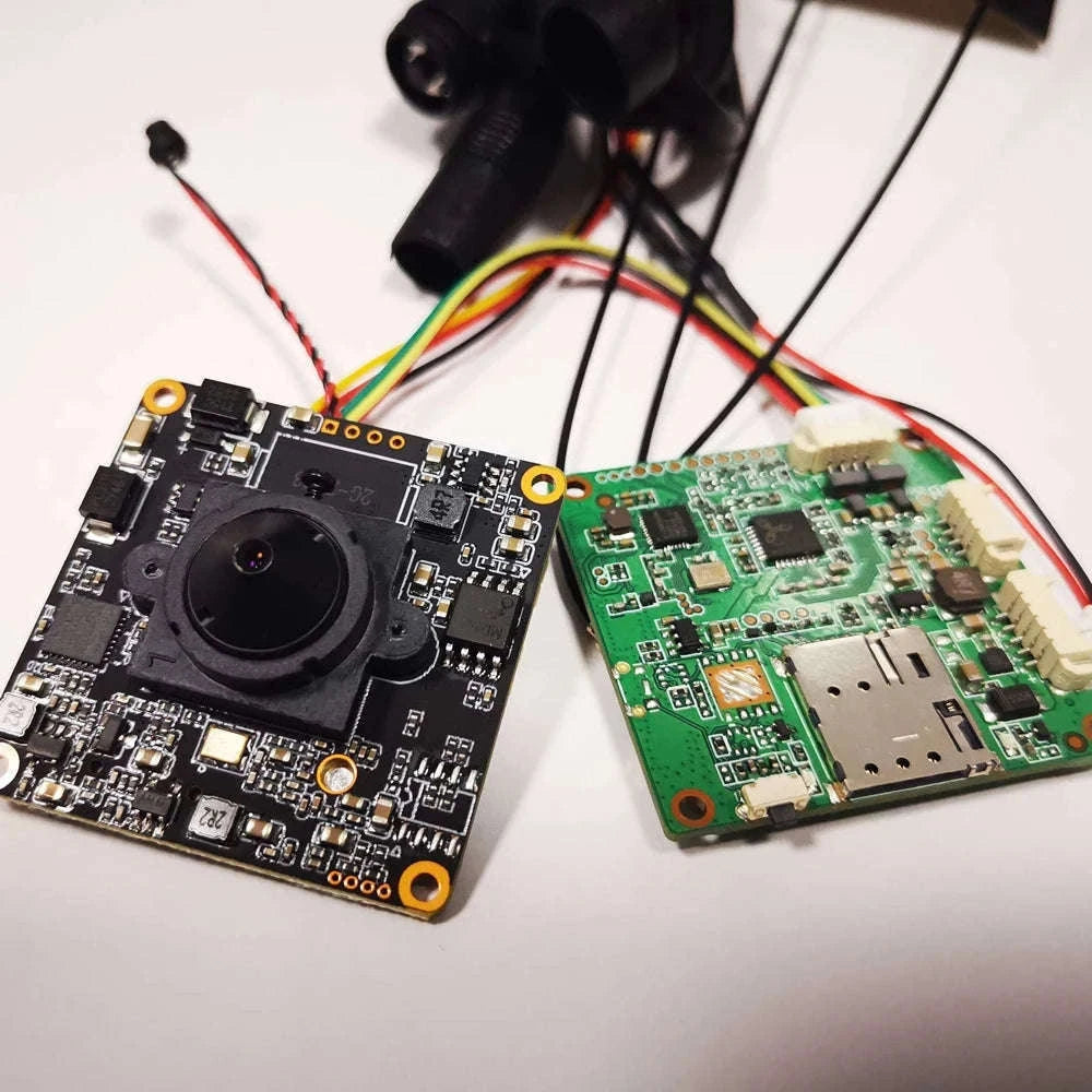 Mini 4G CCTV Camera Module with 5MP, P2P and Motion Detection-5MP hole lens