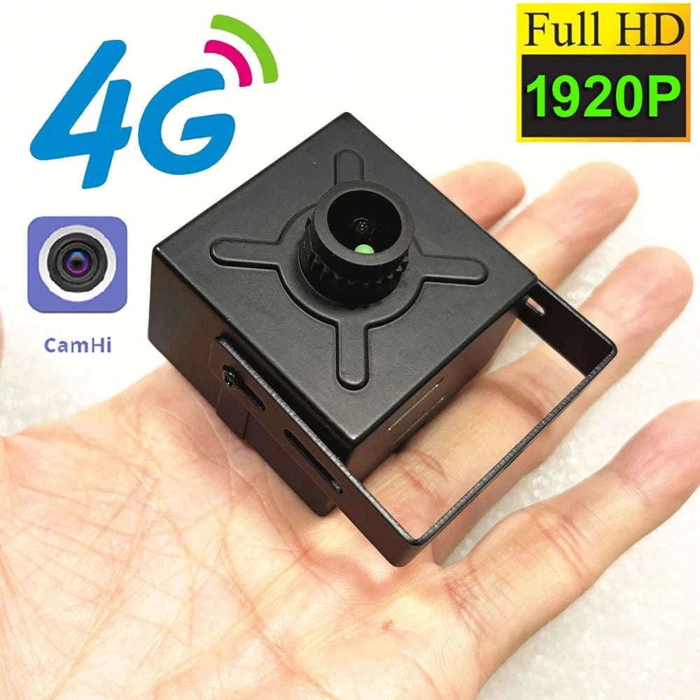Mini 4G Indoor Security Camera, 5MP Wide-Angle Motion Detection-5MP Angle 195 degree