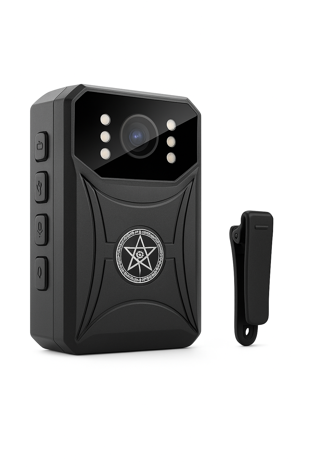 Mini 4K HD kamerat WiFi kanssa 3000mAh digitaalinen videon tallennin IPS-näyttö yö näkyvyys poliisin kehon kamera kannettava videokamera