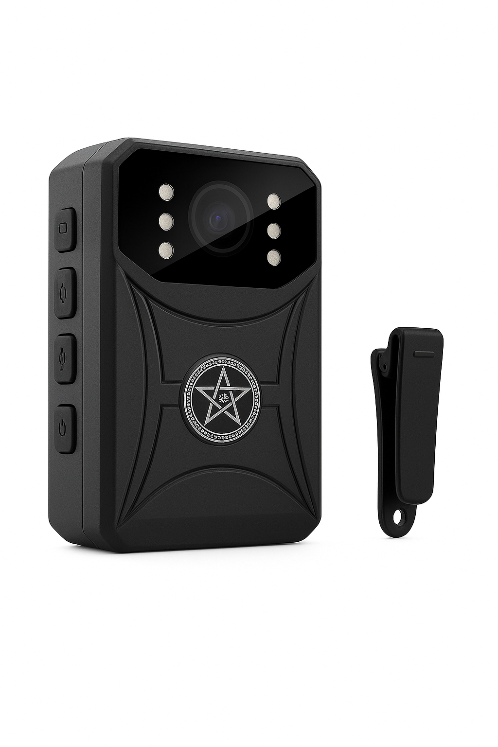 Mini 4K HD kamerat WiFi kanssa 3000mAh digitaalinen videon tallennin IPS-näyttö yö näkyvyys poliisin kehon kamera kannettava videokamera
