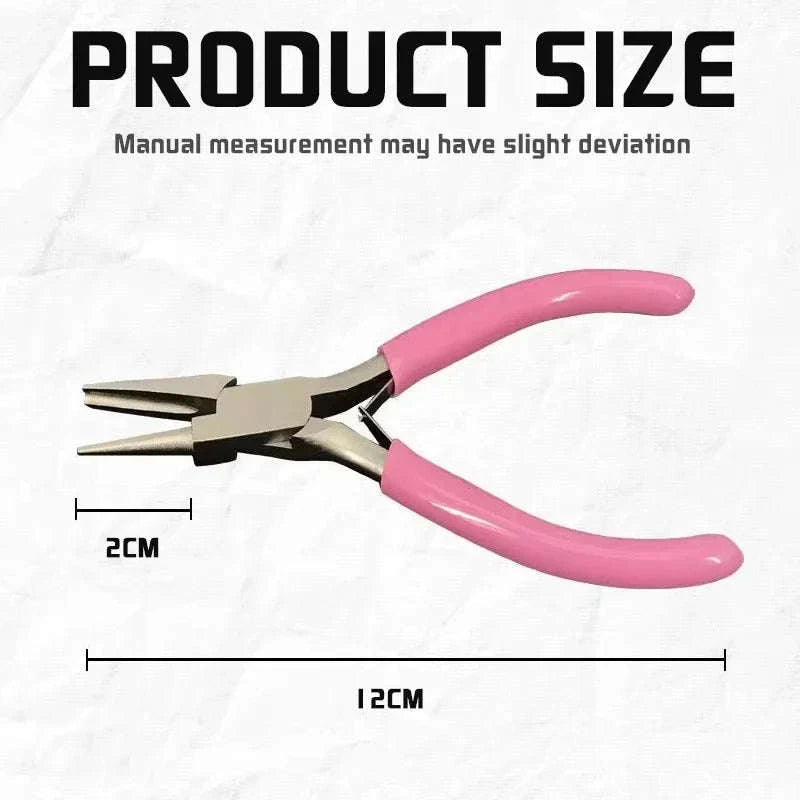Mini 5-Inch Wire Looping Pliers for Precision Jewelry Making-Default Title