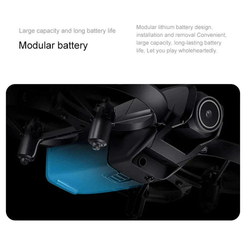 Mini 8K Dual‑Camera Drone with GPS and Obstacle Avoidance-Grey-8K HD-VR