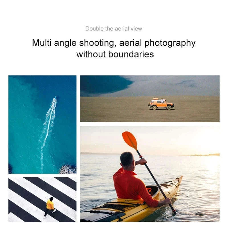 Mini 8K Dual‑Camera Drone with GPS and Obstacle Avoidance-Grey-8K HD-VR