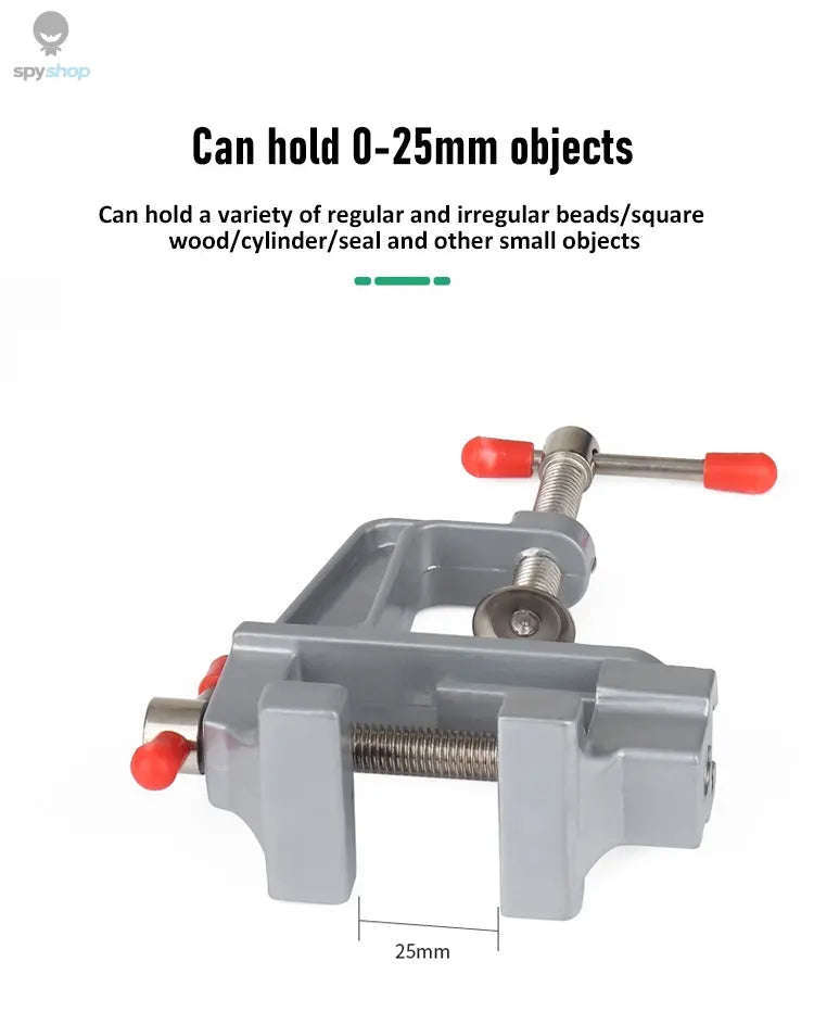 Mini Bench Vise for Crafts, Repairs, and Precision Work-Default Title