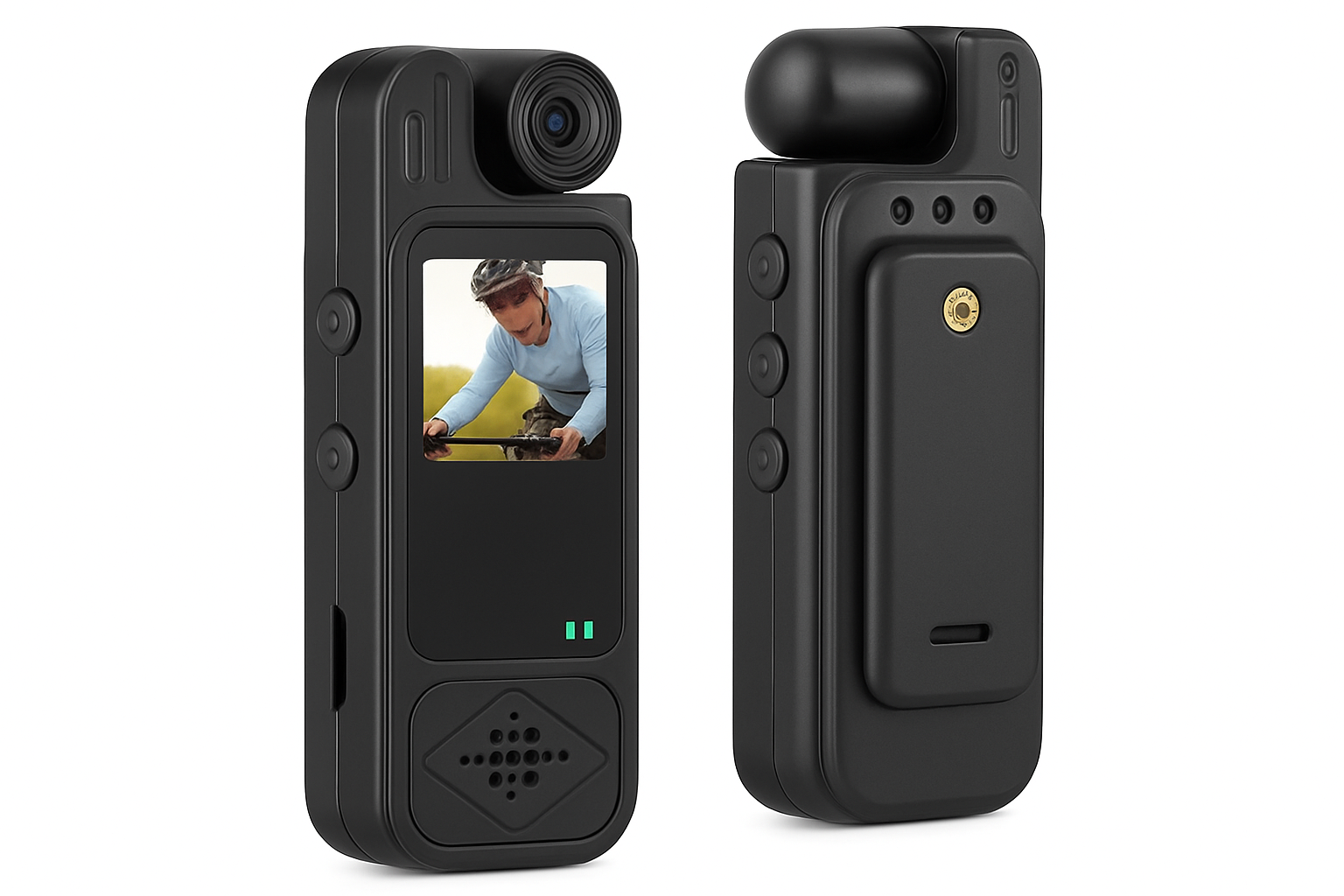 Mini telecamera corporea 1080P HD con visione notturna e lente a 180°