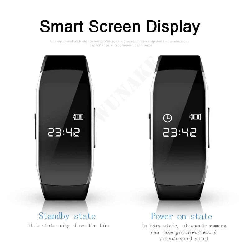 Mini Camera Watch 1080P HD Video & Voice Recorder-With otg adapter / 16GB