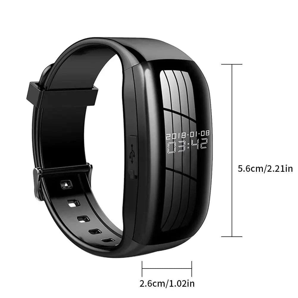 Mini Camera Watch Bracelet-D6 / 128GB