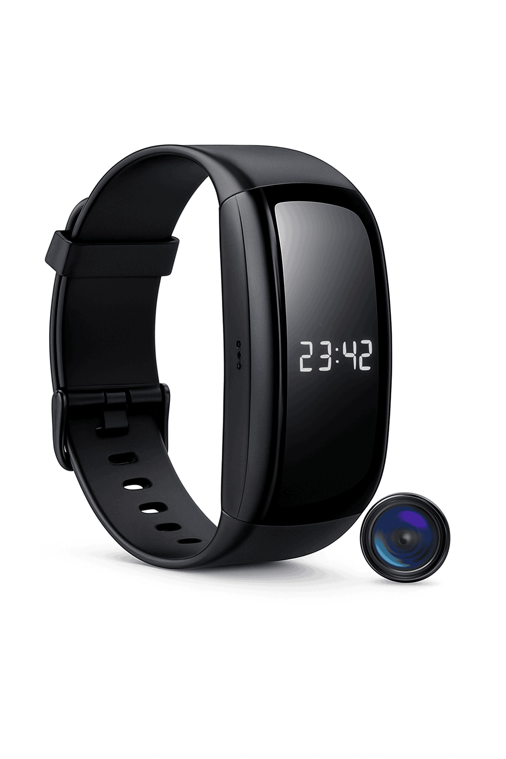 Mini Camera Watch Bracelet with 1080p Recording-D6 / 128GB