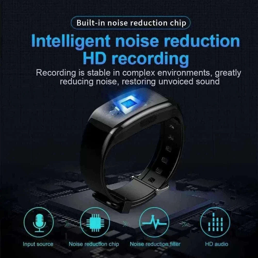 Mini Camera Wristwatch 1080P HD with 4GB Memory Discreet Design-black / 8GB / China Mainland