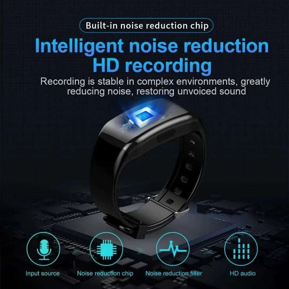Mini Camera Wristwatch 1080P HD with 4GB Memory Discreet Design-black / 8GB / China Mainland
