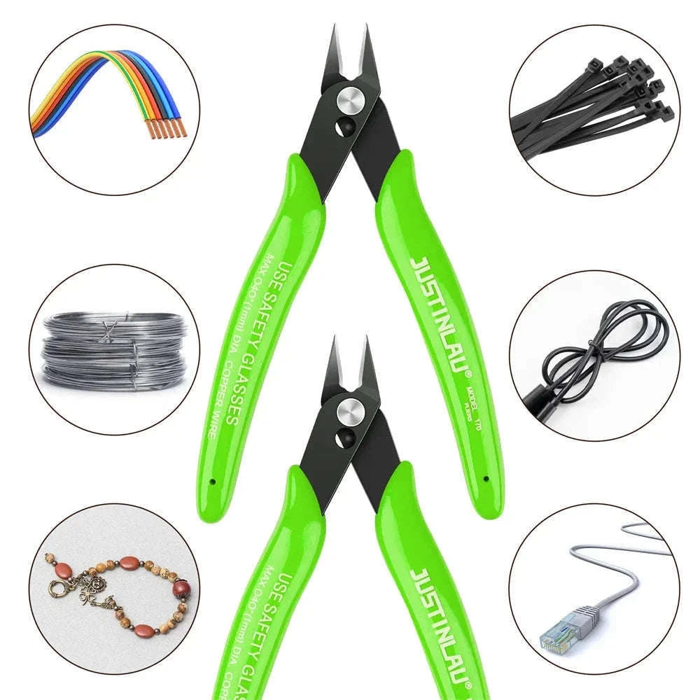 Mini Cutting Pliers for Clean, Precise Cuts in Detail Work-grey