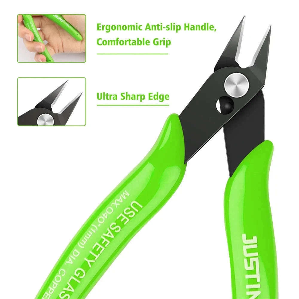 Mini Cutting Pliers for Clean, Precise Cuts in Detail Work-grey