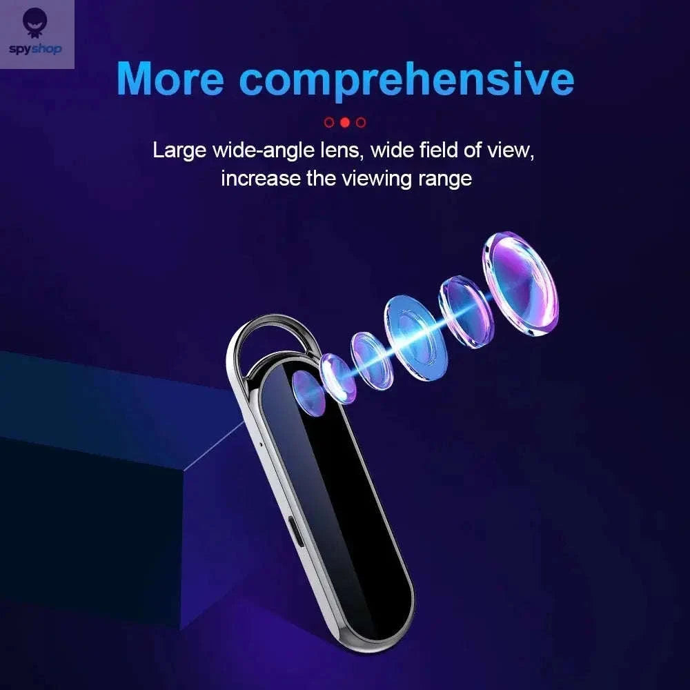 Mini Digital Recorder – 1080P Video, Clear Audio, Discreet Wearable Design-128GB