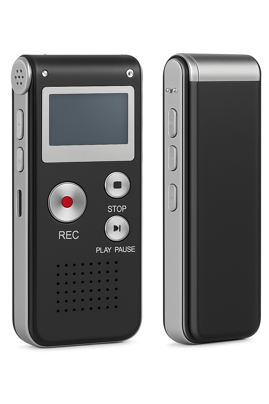 Mini Digital Voice Recorder with Clear Audio and File Control