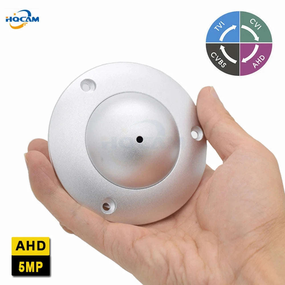 Mini Dome Camera 5MP 4‑in‑1 Indoor Security UFO Cam-silver B / NTSC / 3.6mm