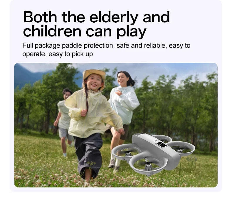 Mini Dual Camera Drone with Obstacle Avoidance and FPV-6K / China Mainland