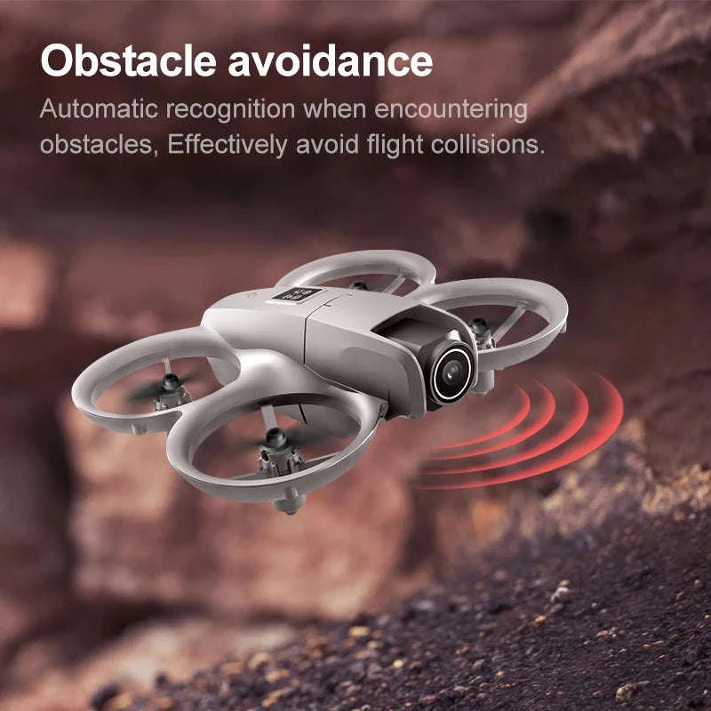 Mini Dual Camera Drone with Obstacle Avoidance and FPV-6K / China Mainland