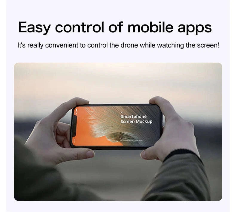 Mini Dual Camera Drone with Obstacle Avoidance and FPV-6K / China Mainland