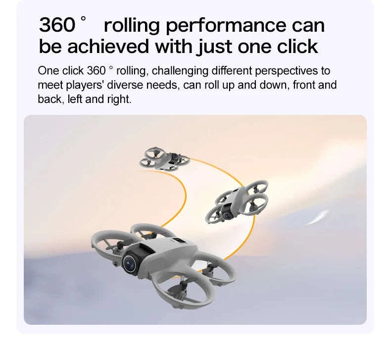 Mini Dual Camera Drone with Obstacle Avoidance and FPV-6K / China Mainland