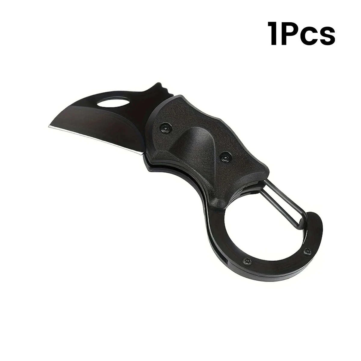 Mini Folding Keychain Knife Iron Multi-Tool for EDC & Camping-1pcs / United States
