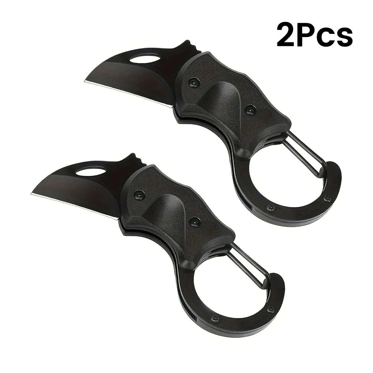 Mini Folding Keychain Knife Iron Multi-Tool for EDC & Camping-1pcs / United States