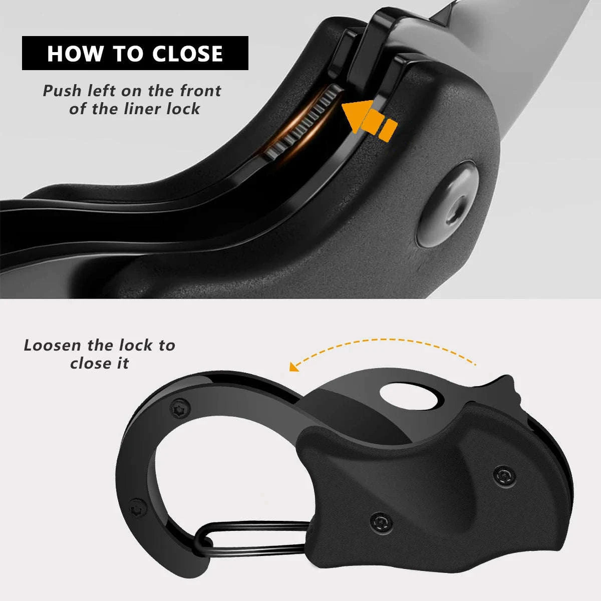 Mini Folding Keychain Knife Iron Multi-Tool for EDC & Camping-1pcs / United States