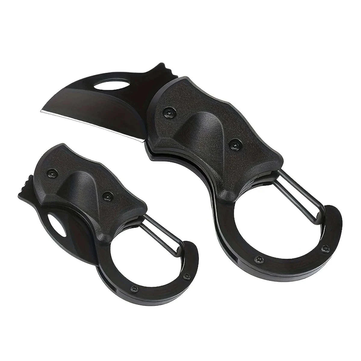 Mini Folding Keychain Knife Iron Multi-Tool for EDC & Camping-1pcs / United States