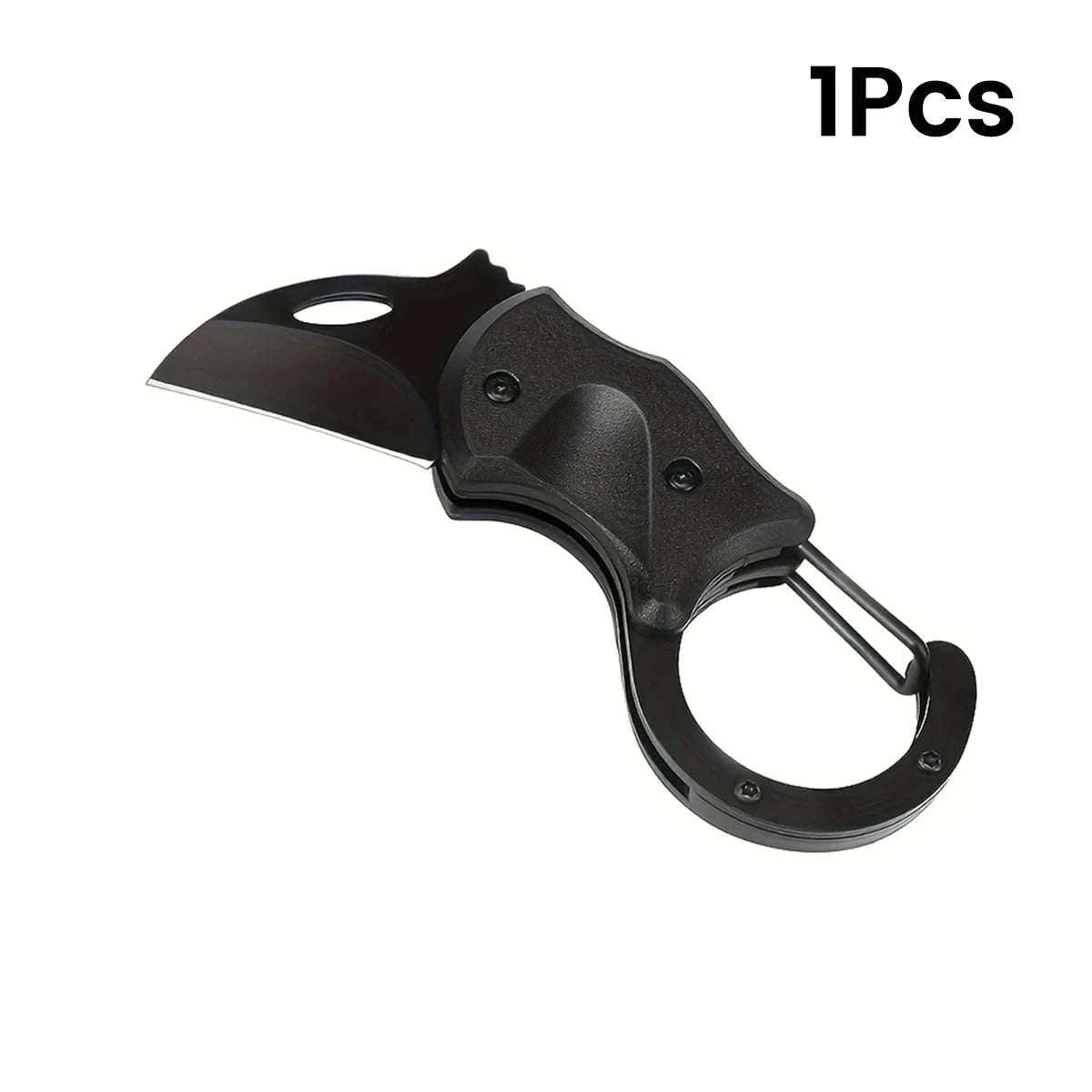 Mini Folding Keychain Knife Iron Multi-Tool for EDC & Camping-1pcs / United States