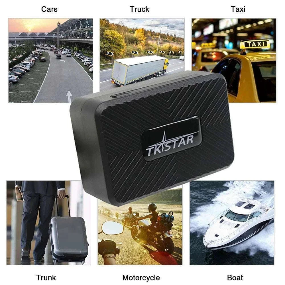 Mini GPS Car Tracker with Real-Time Tracking & Alerts TK913-With Box And Charger