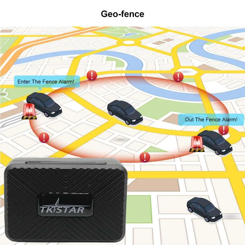 Mini GPS Car Tracker with Real-Time Tracking & Alerts TK913-With Box And Charger